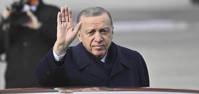 Cumhurbaşkanı Erdoğan, Birleşik Arap Emirlikleri'ne geldi