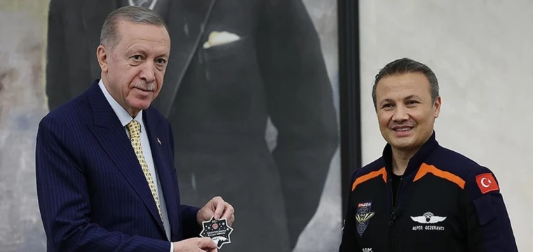 Erdoğan, Türkiye'nin ilk astronotu Gezeravcı'ya canlı bağlantıdaki "o an"ı sordu