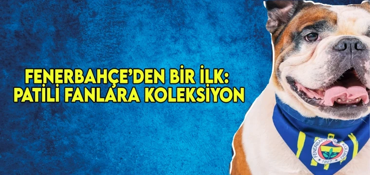 Fenerbahçe’den bir ilk: Patili fanlara koleksiyon