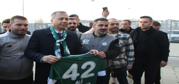 Ali Yerlikaya'dan Konyaspor'a ziyaret