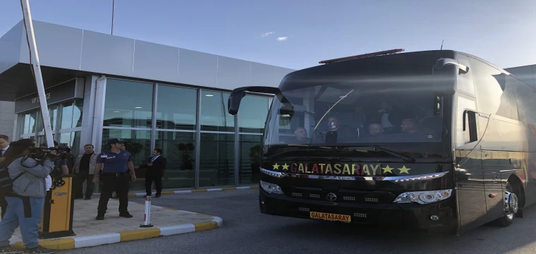 Galatasaraylı futbolcular Konya'da!