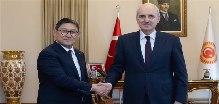 TBMM Başkanı Kurtulmuş, Kamboçya Başbakan Yardımcısı Sok’u kabul etti