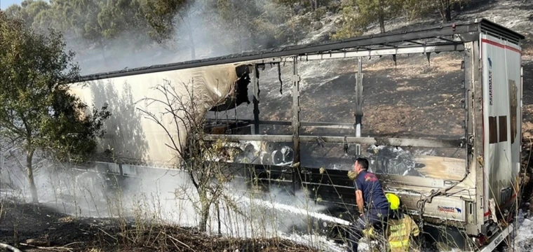 Arazi ve orman yangınları söndürüldü