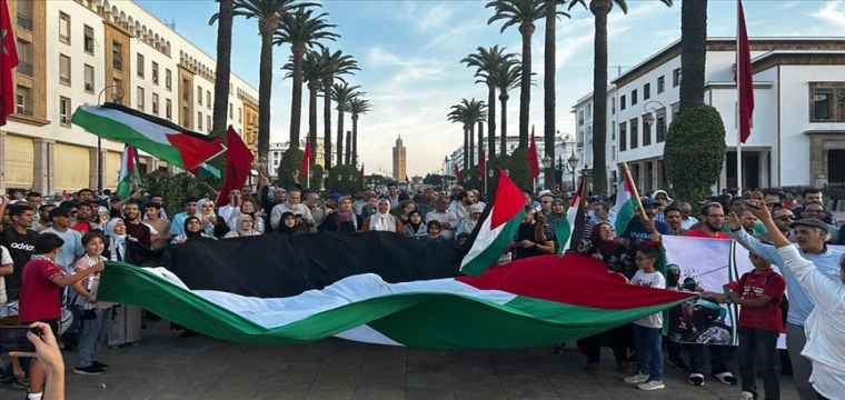 Gazze ile dayanışma gösterileri düzenlendi