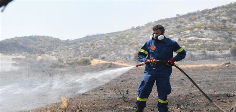 Orman yangını nedeniyle bazı yerleşim birimleri tahliye edildi