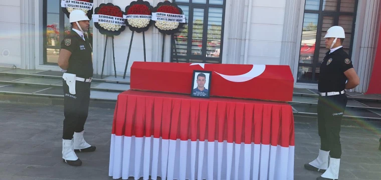 Polis memuru, kazada şehit oldu