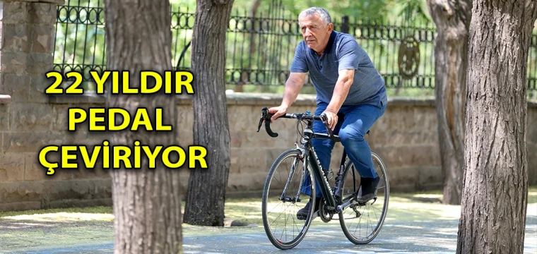 22 yıldır pedal çeviriyor