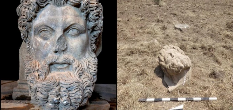 Aphrodisias'ta Kolosal zeus bulundu