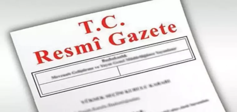 Atamalar Resmi Gazete'de