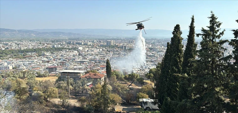 Aydın'da Çıkan Yangın Kontrol Altına Alındı