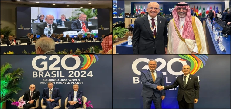 Şimşek, G20 Toplantısına Katıldı