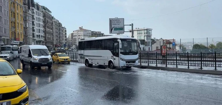 Bazı bölgelerde yağış etkili oluyor