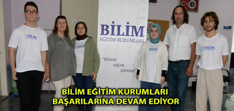 Bilim Eğitim Kurumları başarılarına devam ediyor