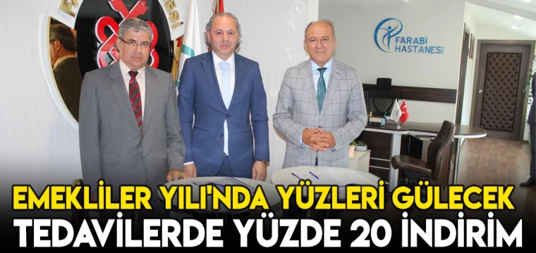 Emekliler Yılı'nda yüzleri gülecek! EMEKLİLERE YÜZDE 20 indirim!