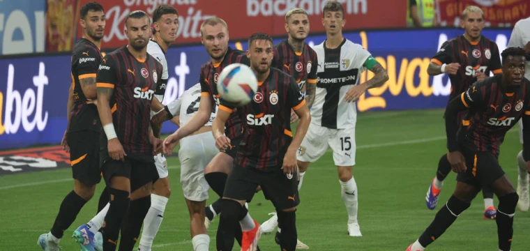 Galatasaray'dan Parma karşısında tatsız prova!