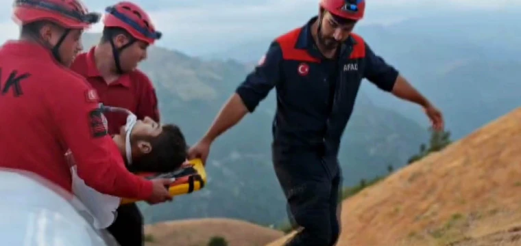 Kayalıklardan düşen çoban hayatını kaybetti