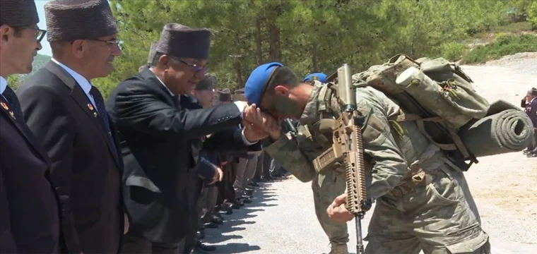 Komandolar Kıbrıs Gazileriyle Buluştu