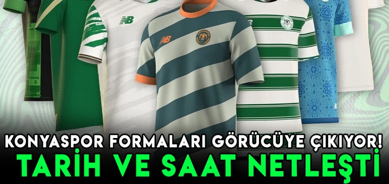 Konyaspor formaları görücüye çıkıyor! Tarih ve saat netleşti