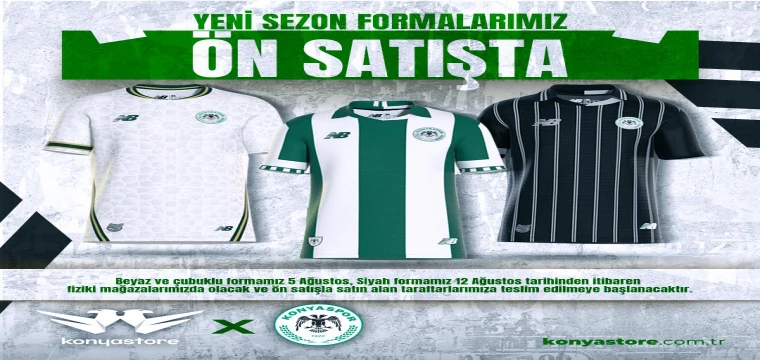 Konyaspor yeni sezon formalarını tanıttı