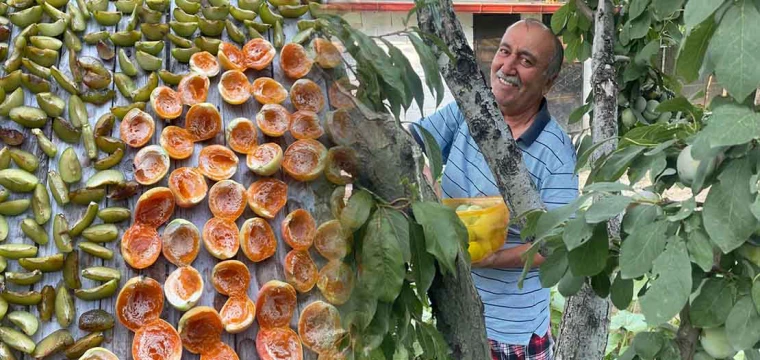 MEHMET SERGİ HOCA KURUTMA SEZONUNU AÇMIŞ