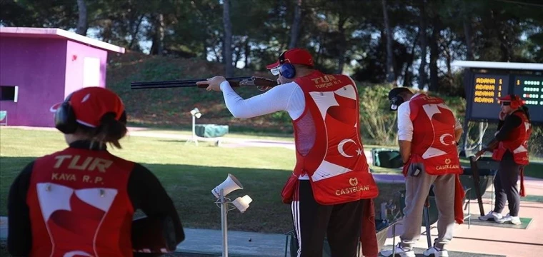 Milli atıcıların Ankara'daki "Paris 2024" kampı başladı