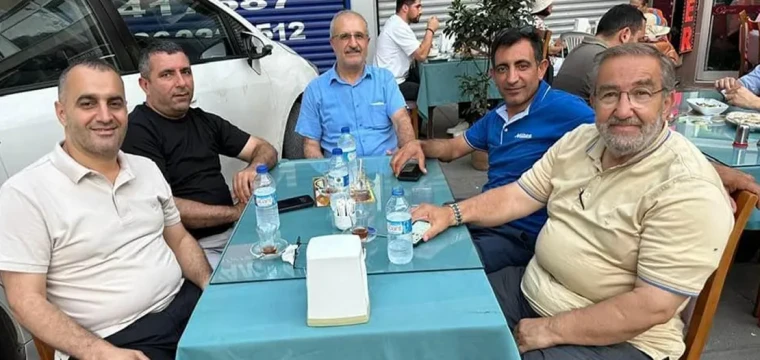 NECATİ LORAS İSTANBUL’DA DOST SOHBETİNDE