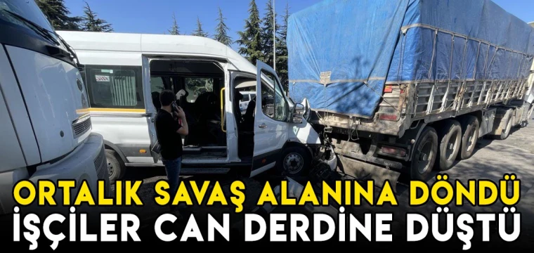 Ortalık savaş alanına döndü! 21 kişi yaralandı!