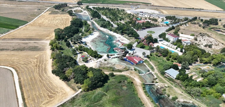 Sakarya Nehri'nin kaynaklarından "Sakaryabaşı" kuruma noktasına geldi