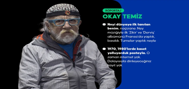 Sanatçı Okay Temiz, yeniden basılan plaklarını ve müzikteki yolculuğunu anlattı.