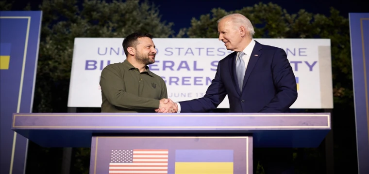 Zelenskiy'den Biden'a Teşekkür Mesajı