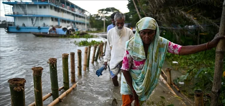 Bangladeş'te sel krizi