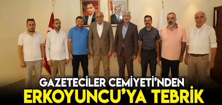 Cemiyet’ten Erkoyuncu’ya tebrik