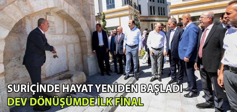 Dev dönüşümde ilk final