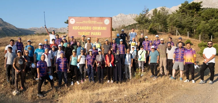 Doğaseverler Kocakoru Tabiat Parkında yürüdü