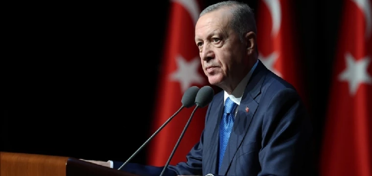 Erdoğan'dan şehit ailesine başsağlığı"