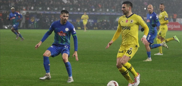 Fenerbahçe, Çaykur Rizespor'a konuk olacak