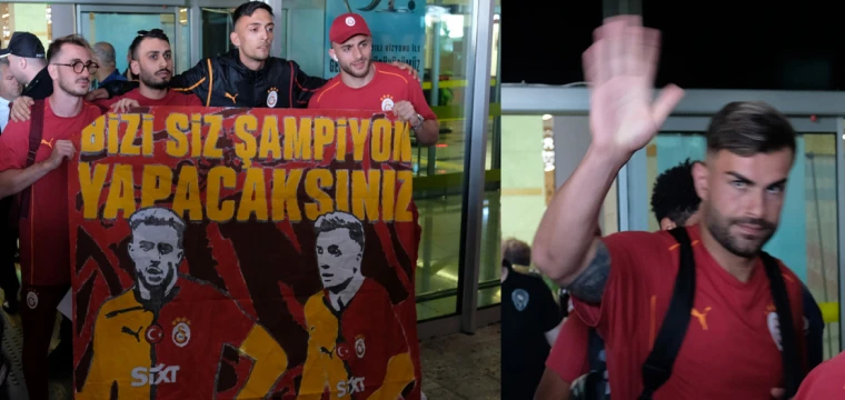 Galatasaray kafilesi Konya'da!