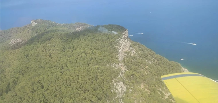 Kemer'deki yıldırım yangınları kontrol altına alındı