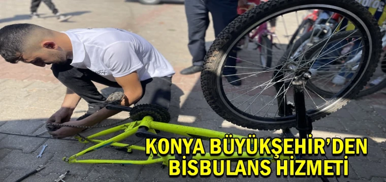 Konya Büyükşehir’den Bisbulans hizmeti