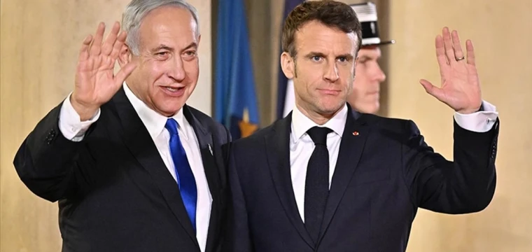 Macron, Netanyahu ile telefonda görüştü