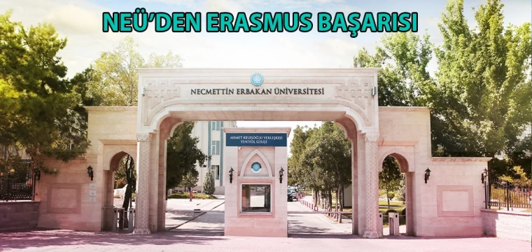 NEÜ’den Erasmus başarısı