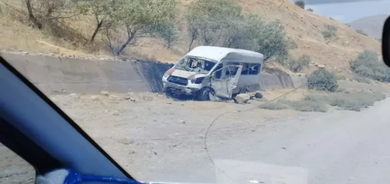 Şırnak’ta maden ocağına ait minibüste patlama