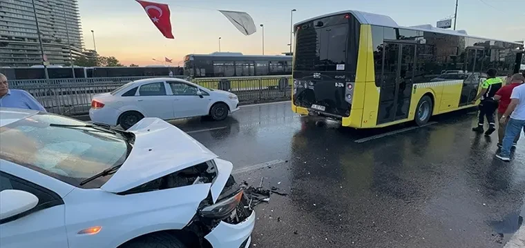 Şişli'de Otobüs Kazası: 3 Yaralı