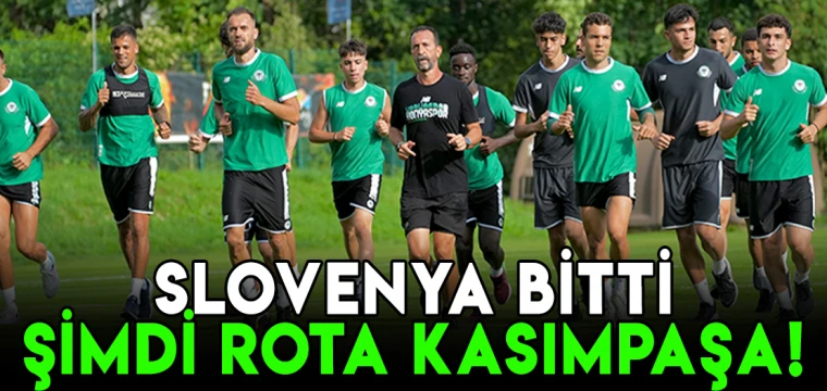 Slovenya bitti, şimdi rota Kasımpaşa!