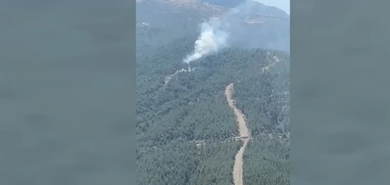 Spil Dağı’ndaki yangın kontrol altında