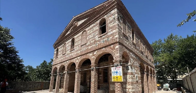 Tarihi cami restorasyonla ayağa kaldırılıyor