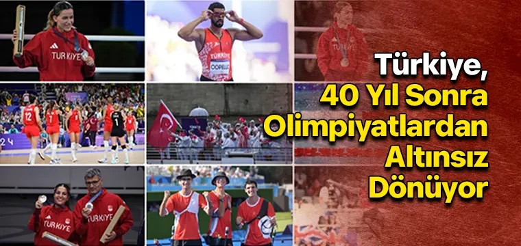 Türkiye, 40 Yıl Sonra Olimpiyatlardan Altınsız Dönüyor