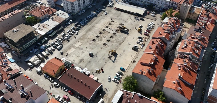 Beyşehir’de pazar geçici olarak taşındı