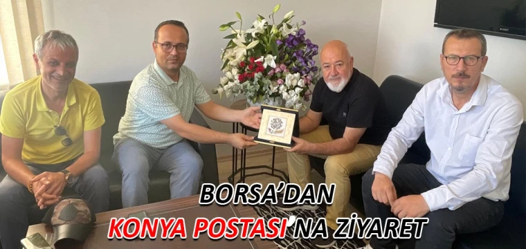 Borsa’dan Konya Postası’na ziyaret