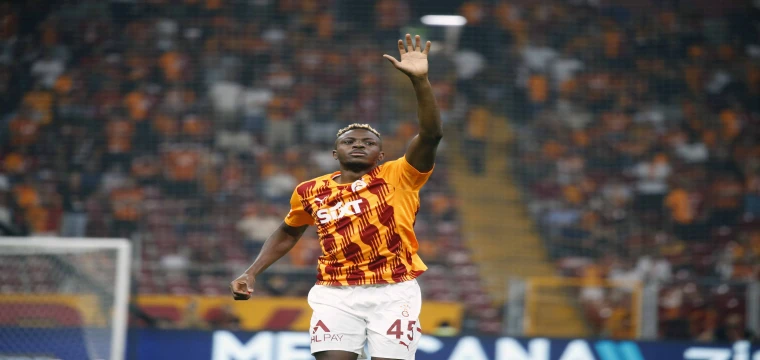 Galatasaray’da Victor Osimhen ilk maçına çıktı